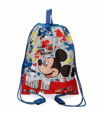 Joumma Bags para niños. Bolsa de Merienda Mickey colour Mayhem multico
