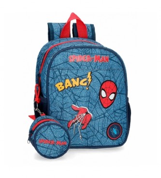 Joumma Bags. Mochila Spiderman azul -21x25x10cm- Joumma Bags