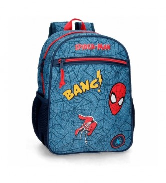 Joumma Bags. Mochila Spiderman azul -27x33x11cm- Joumma Bags