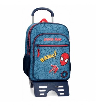 Joumma Bags para niños. Mochila Spiderman azul -31x42x13cm Joumma Bags