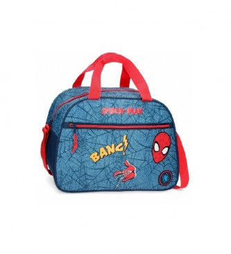Joumma Bags. Bolsa de viaje Spiderman azul -40x28x22cm- Joumma Bags