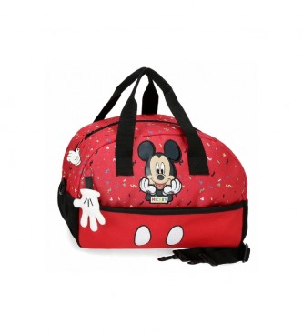 Joumma Bags para criança. Mickey Thing Travel Bag vermelho -40x25x18cm
