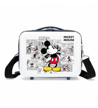 Joumma Bags unisex para niños. 2233921 Neceser ABS MICKEY COMIC Adaptable blanco (OSFA), Azul, Casual, ABS/Policarbonato, moda infantil, Jou