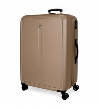 Roll Road unisex. 5069222 Maleta Mediana Camboya Rígida 68cm Champagne (OSFA), Beige, Casual, ABS/Policarbonato, Mediano, Roll Road outlet 2