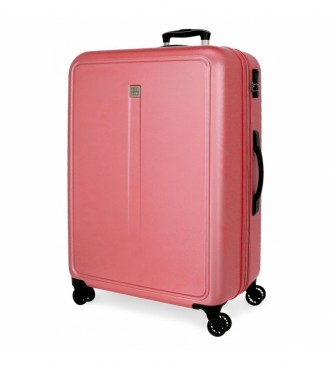Roll Road para mujer. 5069224 Maleta Mediana Camboya Rígida 68cm Rosa (OSFA), Casual, ABS/Policarbonato, Mediano, Roll Road outlet 2024.