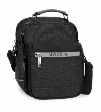 Movom unisex. 5175822 Bandolera Trimmed Múltiples Compartimentos negro (OSFA), Casual, Poliéster, Movom outlet 2024.