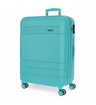 Movom unisex. 5989265 Maleta Mediana Galaxy Rígida 68cm turquesa (OSFA), Casual, Verde, Sintético, ABS/Policarbonato, Mediano, Movom outlet