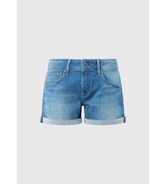 Pepe Jeans para mujer. Short denim Siouxie azul Pepe Jeans