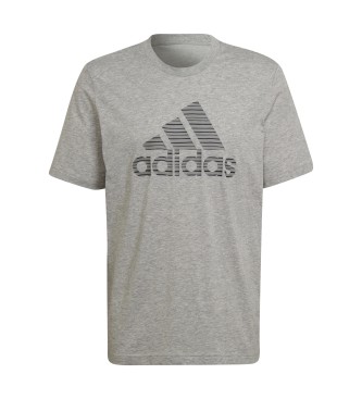 Adidas para hombre. Camiseta Essentials Summer Pack gris adidas
