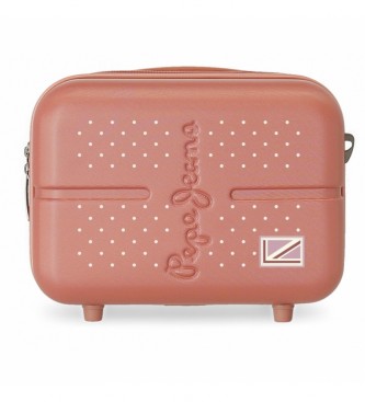 Pepe Jeans para mujer. 6433926 Neceser ABS adaptable a trolley Laila rosa -29x21x15cm- (OSFA), Casual, Sintético, ABS/Policarbonato