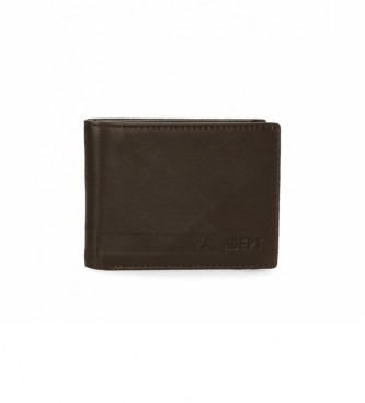 Joumma Bags unisex. 8073122 Cartera Adept Alan marrón -11x8x1cm- (OSFA), Casual, Piel, Joumma Bags outlet 2024.