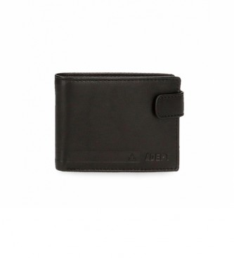 Joumma Bags unisex. 8073321 Cartera Adept Alan Negro -11x8.5x1cm- (OSFA), Casual, Piel, Joumma Bags outlet 2024.