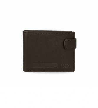 Joumma Bags unisex. 8073322 Cartera Adept Alan marrón -11x8.5x1cm- (OSFA), Casual, Piel, Joumma Bags outlet 2024.