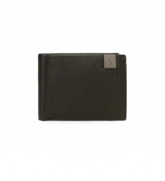 Joumma Bags unisex. 8113121 Cartera Adept Max Negro -11x8x1cm- (OSFA), Casual, Piel, Joumma Bags outlet 2024.
