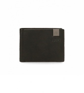Joumma Bags unisex. 8117121 Cartera Adept Max Sencilla Negro -11x8x1cm- (OSFA), Casual, Piel, Joumma Bags outlet 2024.