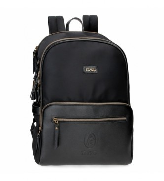 El Potro. El Potro Lana Computer Backpack Preto El Potro