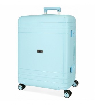 Movom unisex. 5189226 Maleta Mediana Dimension Rígida turquesa -66x44x27cm- (OSFA), Casual, Mediano, Polipropileno, Marino, Movom outlet 202