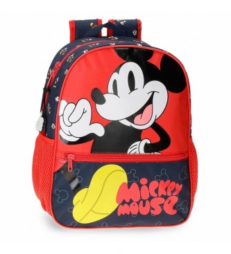 Joumma Bags para criança. Mickey Mouse Fashion 33cm Mochila adaptável
