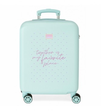 Movom para mujer. 2741121 Maleta de Cabina My Favourite Place Turuqesa -38x55x20cm- (OSFA), Casual, ABS/Policarbonato, Turquesa, Movom outle