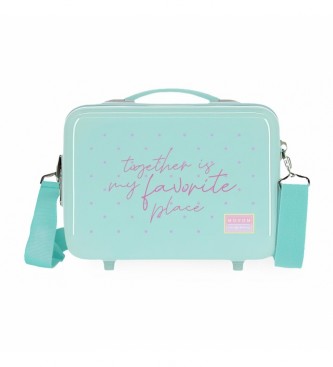Movom para mujer. 2743921 Neceser My Favourite Place Turquesa -29x21x15cm- (OSFA), Casual, ABS/Policarbonato, Movom outlet 2024.