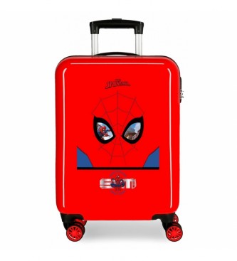 Joumma Bags para niña. 2831721 Maleta de Cabina Spiderman Protector Rojo -38x55x20cm- (OSFA), Casual, ABS/Policarbonato, moda infantil, Joum