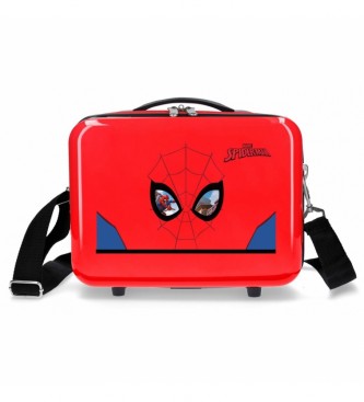 Joumma Bags unisex para niños. 2833921 Neceser Spiderman Protector Rojo -29x21x15cm- (OSFA), Casual, ABS/Policarbonato, moda infantil, Joumm