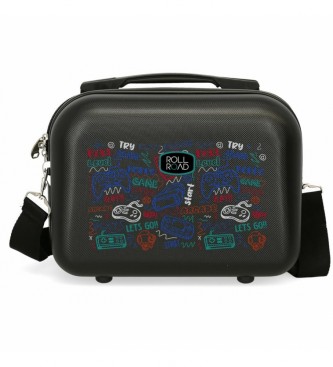 Roll Road unisex. 4871921 Neceser Next Level Negro -29x21x15cm- (OSFA), Casual, ABS/Policarbonato, Roll Road outlet 2024.