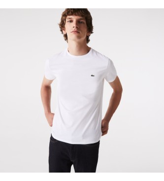 Lacoste para hombre. TH6709_001 Camiseta TH6709 blanco (S), Casual, Algodón, Manga corta, Lacoste outlet 2024.