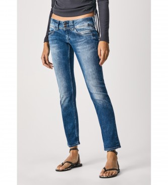 Pepe Jeans para mujer. PL204175D24 Jeans Venus azul (30/32), Casual, Algodón