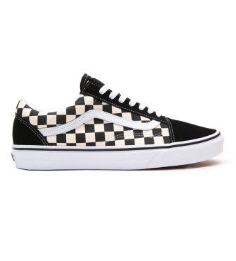 Vans para hombre. VN0A38G1P0S1 Zapatillas Primary Old Skool negro, blanco (40), Tela, Plano, Cordones, Casual, Vans outlet 2024.