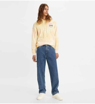 Levi's för män. 55849-0033 Corduroy 568 Stay Loose byxa blå (30/32), Casual, Bomull