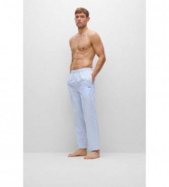 BOSS para hombre. 50472849 Pantalón Stripe azul (M), Homewear, Algodón