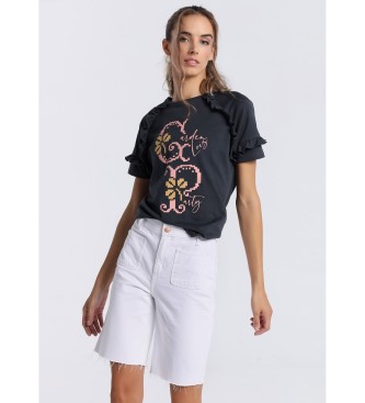 Lois Jeans para mujer. 217292266 Bermudas Tejana | Caja Alta blanco (34), Casual, Algodón