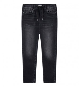 Jeans Archie relaxed fit negro (6años= 104cm), Casual, Algodón, Sostenible, moda infantil, Pepe Jeans outl