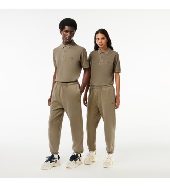 Lacoste unisex. XH3451_S3I Pantalón de chándal Jogger de felpa verde (XXL), Casual, Algodón, Lacoste outlet 2024.