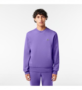 Lacoste para hombre. SH9608_SGI Sudadera Jogger Algodón Ecológico lila (XXL), Casual, Manga larga, Sostenible, Lacoste outlet 2024.