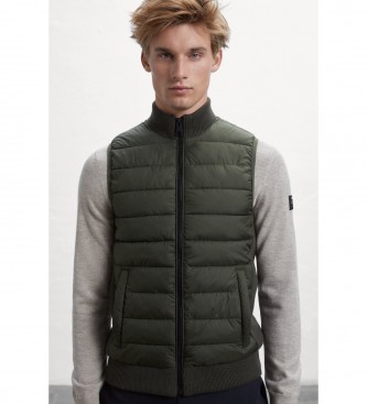 ECOALF para hombre. GAKNTRIMA0987MW23-700 Chaleco Trim verde (M), Casual, Sin mangas / Tirantes, Poliéster Reciclado, Sostenible, ECOALF out
