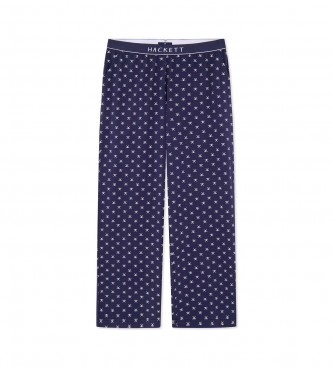 Hackett London para hombre. HMU20017 Pantalón Pijama Icon marino (M), Homewear, Algodón