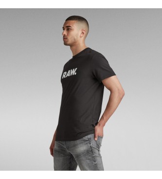 G-Star - pour homme. t-shirt holorn r noir