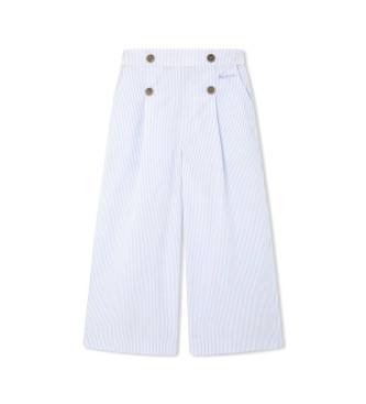 Pepe Jeans para niña. PG210793 Pantalón Ollie azul (16años= 176cm), Casual, Algodón, Sostenible, moda infantil, Pepe Jeans outlet 2024.