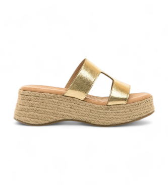 MTNG para mujer. 51649 Sandalias Giorgia dorado (37), 3 a 5cm, Ninguno, Casual, MTNG outlet 2024.