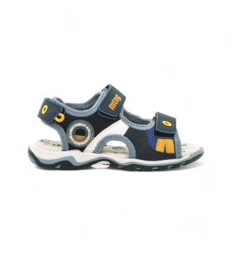 Mustang Kids para mujer. 48741 Sandalias River marino (34), Plano, Velcro, Casual, Mustang Kids outlet 2024.