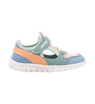 Mustang Kids para niña. 48706 Zapatillas Deportivas Submarine Azul (34), Tela, Plano, 1 a 3cm, Cordones, Casual, Deportivo, Sportswear, moda