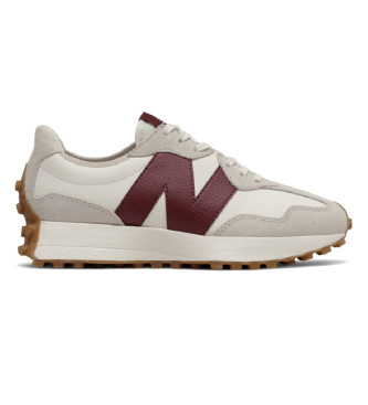 New Balance para mujer. WS327V1 Zapatillas 327 beige (39), Plano, Cordones, Casual, Deportivo