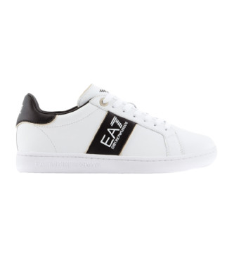 Zapatillas de piel Classic blanco (44), Plano, Cordones, Casual, EA7 outlet 2024.