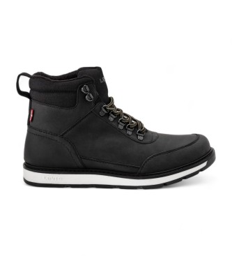 Levi's para hombre. 235887-841-59 Botines Axel negro (45), Plano, Cordones, Casual, Poliéster reciclado