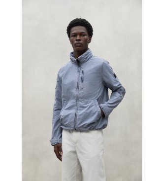 ECOALF para hombre. MCMGAJKRIGI00072S24-303 Chaqueta Rigi azul (XXL), Casual, Manga larga, Sostenible, Nylon reciclado