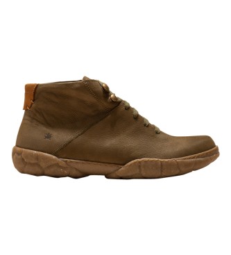 El Naturalista para hombre. 250831FE0005_0G3 Botines de Piel N5083 Turtle verde (40), Plano, Cordones, Casual