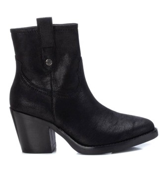 Refresh para mujer. 171488 Botines 171488 negro -altura tacón: 8cm- (38), 5 a 8cm, Cremallera, Casual, Refresh outlet 2024.