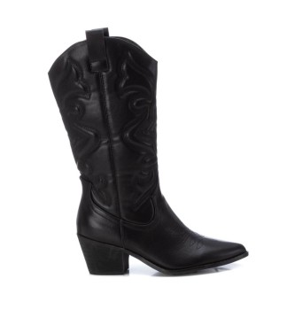 Refresh para mujer. 172163 Botas 172163 negro (40), 3 a 5cm, Cremallera, Casual, Refresh outlet 2024.